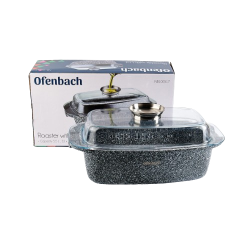 Гусятниця 32*10,5см скляна кришка 100517 Ofenbach | Зображення 1