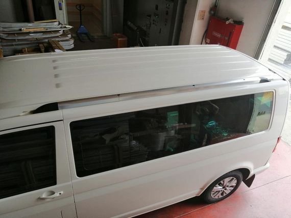 Інтегровані рейлінги (хром) Довга база для Volkswagen T6 2015-2024, рр | Зображення 6