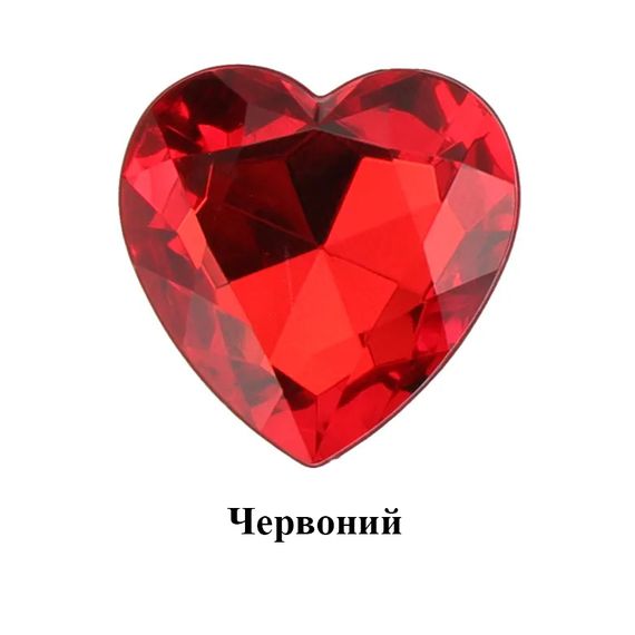 Набір металевих анальних пробок райдужного кольору з кристалами (розмір S,M,L) | Зображення 9