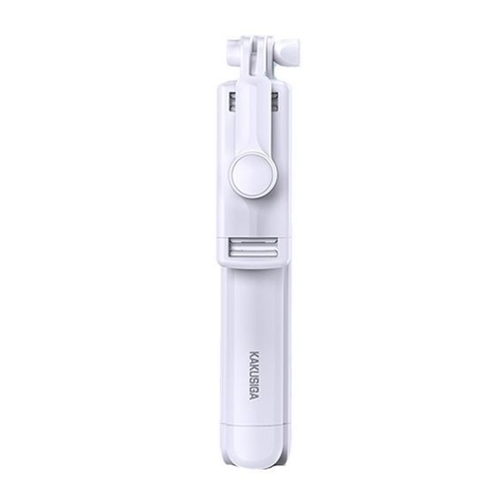 Cелфи палка Kakusiga KSC-1143 монопод тренога с Bluetooth пультом - White | Зображення 1