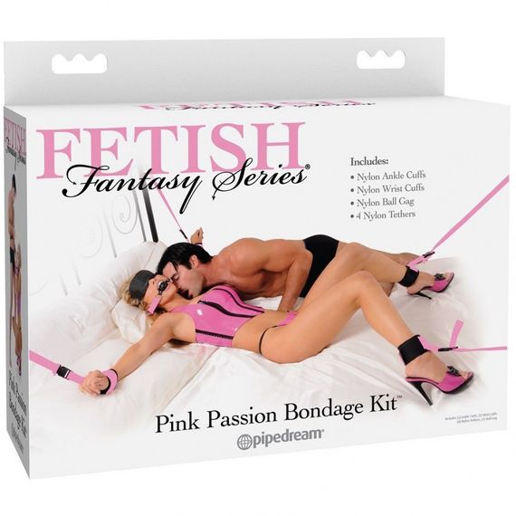 Набір для фіксації PIPEDREAM Fetish Fantasy Series рожевий sexstyle | Зображення 2