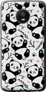 Чохол на Motorola Moto E4 Plus Панди "4318u-1000-2448"