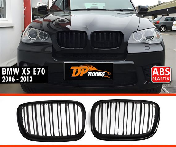Ніздрі M-Look V1 (чорний глянець) для BMW X6 E-71 2008-2014 рр