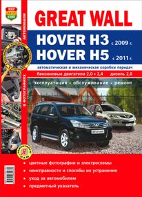 Great Wall Hover H3 / H5. Посібник з ремонту й експлуатації. Книга