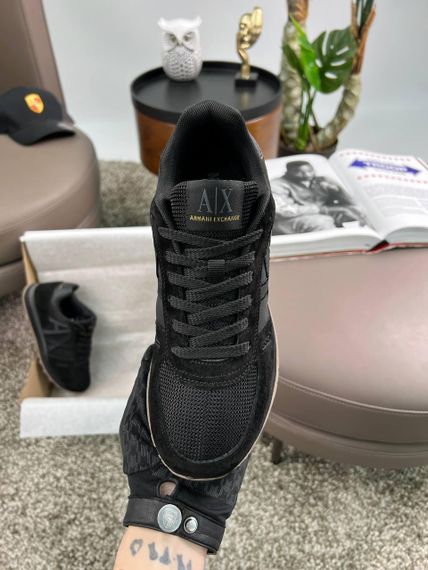 Чоловічі кросівки Exchange AX All Black замша , текстиль , В'єтнам 42 26.5-27см | Зображення 2