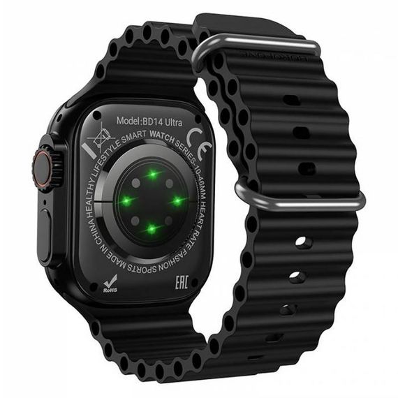 Смарт-часы Borofone BD14 Ultra Smart sports watch (call version) Black | Зображення 2