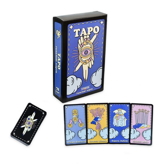 Гадальні карти Таро 30482 картка з посиланням на інструкцію 78 штук | Зображення 3