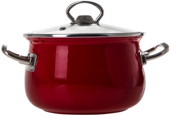 Каструля Infinity SCE-P450 Red (5 л) 22 см