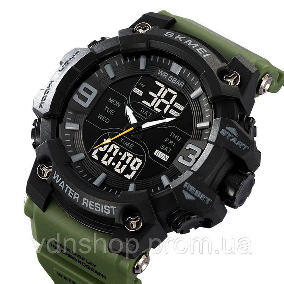 Смарт-годинники для військових операцій SKMEI 2222AG, Наручні годинники на подарунок військовим QB-13 | Зображення 1