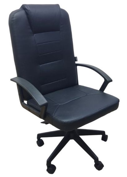Крісло офісне на колесах Bonro B-153 чорне 42401082 | Зображення 1
