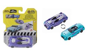 Машинка-трансформер Flip Cars 2 в 1 Атомный спорткар и Спорткар кабриолет (EU463875B-02)