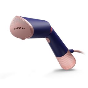 Відпарювач Philips компактний Series 5000, 1400Вт, 120мл, паровий удар -24гр, складана ручка, чохол-рукавичка, колимок, пластик, синій (STH5030/20)