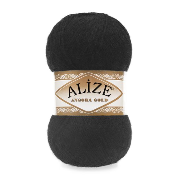 Пряжа Alize Angora Gold No 60 (Алізе Ангора Голд) – 20% вовна, 80% акрил, 100 г / 550 м