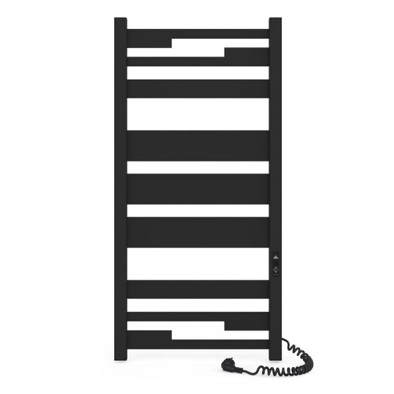 Електрична рушникосушарка Laris Зебра Афіна ЧФ(Ч)9 500 х 1100 Е (підкл. справа) | Зображення 1