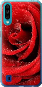 Чехол на ZTE Blade A7 2020 Красная роза "529u-2108-17620"