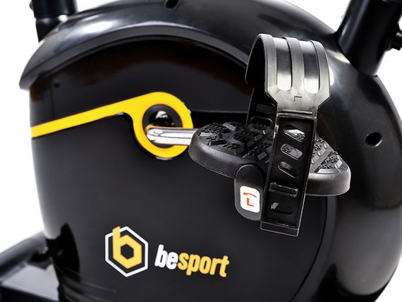 Велотренажер Besport BS-0801 Speed магнітний чорно-жовтий | Зображення 7