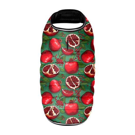 Курточка-накидка для собак WAUDOG Clothes, маляток "Гранати", XL, А 47 см, B 68-80 см, C 42-52 см | Зображення 2