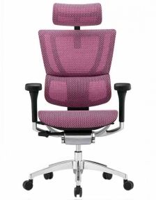 Кресло компьютерное MIRUS-IOO 2 (IOOE2-AB-HAM-5D-L) сетка T-168-B5 pink