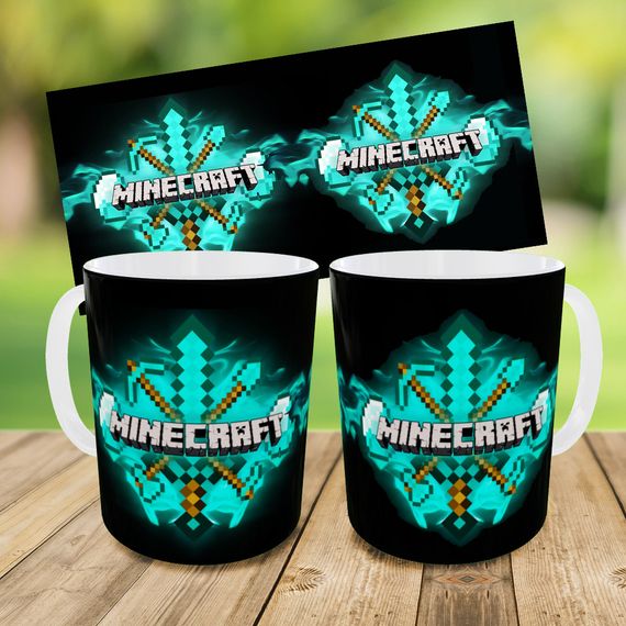 Набір дитячий Майнкрафт Кріпер "Minecraft" рюкзак 36х27см сумка-бананка, кружка з принтом для хлопчика (01554) | Зображення 8