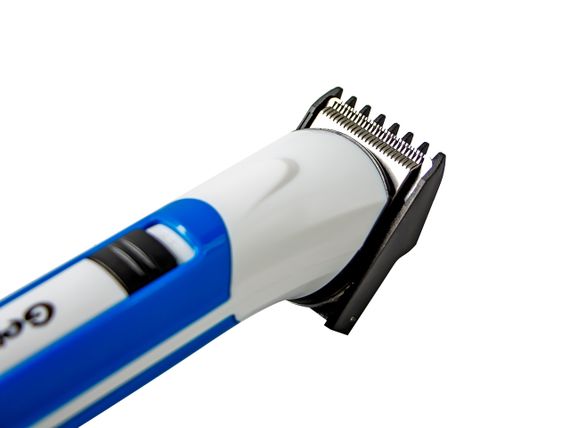 Аккумуляторный мужской триммер для бороды усов и тела Gemei GM 702 3W машинка для стрижки | Зображення 3