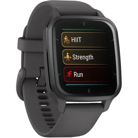 Смарт-годинник Garmin Venu Sq 2 Slate Aluminum Bezel with Shadow Gray Case and Silicone Band (010-02701-00/10/80) | Зображення 4