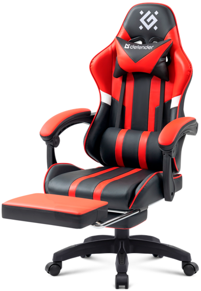 Крісло Defender Colran Red/Black (64025) | Зображення 3
