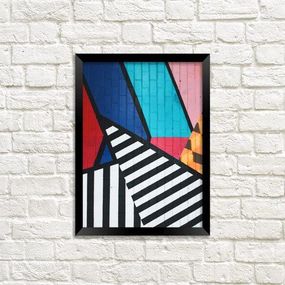 Постер в рамке Исскуство 21x30 см, A4 (MT4_ART019_BL)