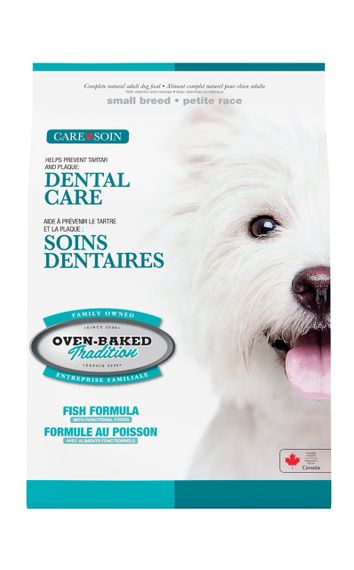 Сухой корм с рыбой для собак малых пород Oven-Baked Tradition Dental Сare, 4.54 кг