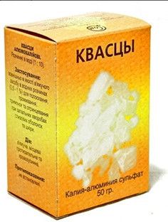 Галун алюмокалієвий 50г.