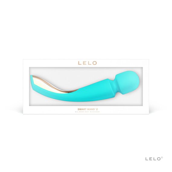 Вібромасажер LELO Smart Wand 2 Medium Ocean Blue | Зображення 2