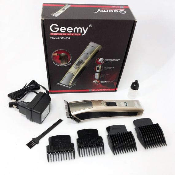 Електрична машинка для стрижки потужна Gemei, Машинка для стрижки окантовки Електромашинка HO-93 | Зображення 5