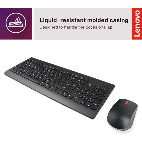 Комплект Lenovo 510 Combo Wireless UA Black (GX31D64836) | Зображення 3