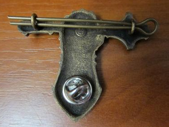 Кокарда "Танковые войска" (тяжелый металл оригинал) | Зображення 1