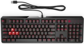 Клавиатура игровая HP OMEN Encoder USB CHERRY MX Brown (6YW75AA)