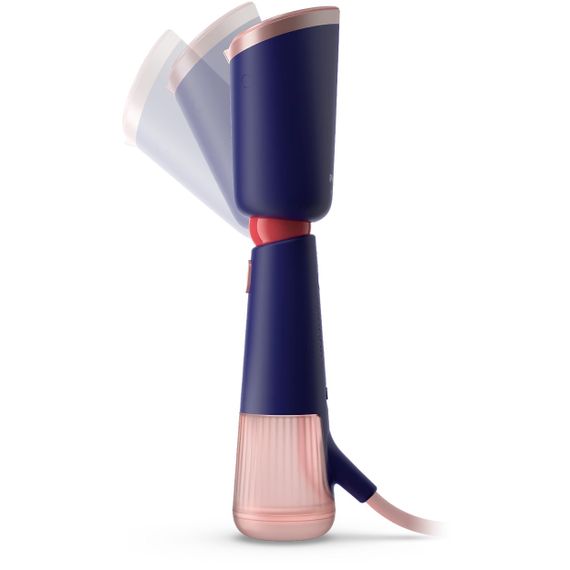 Відпарювач Philips компактний Series 5000, 1400Вт, 120мл, паровий удар -24гр, складана ручка, чохол-рукавичка, колимок, пластик, синій (STH5030/20) | Зображення 3