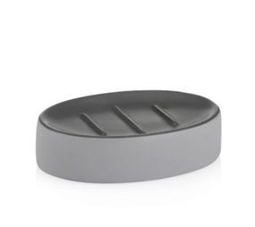 Мыльница Kela Matsi 23709 12.5х8.5х3 см светло-серая