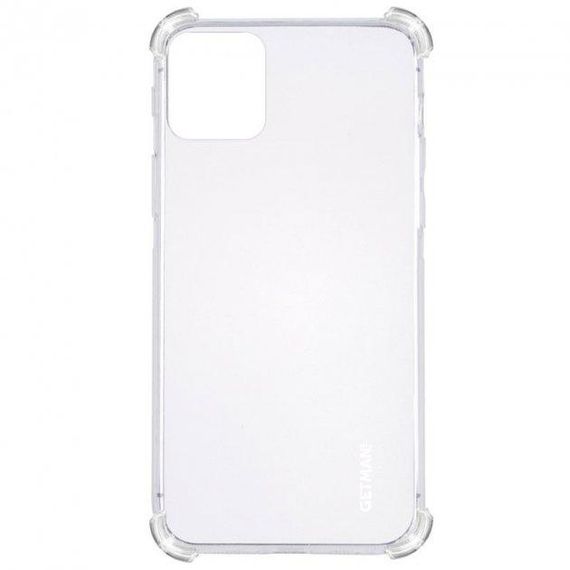 TPU чохол Getman Ease logo посилені кути для iPhone11 Pro прозорий