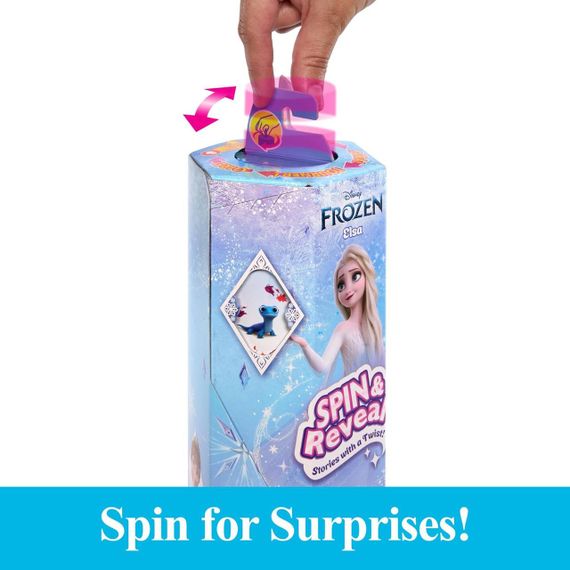 Лялька Ельза з аксесуарами Крути та прояви Крижане серце Elsa Disney Frozen Spin & Reveal | Зображення 4