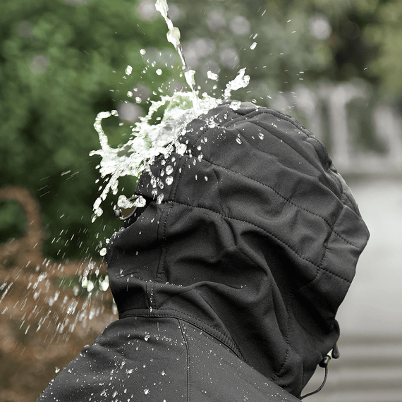 Куртка Stalker SoftShell Чорна (7226), XS XXXL | Зображення 3