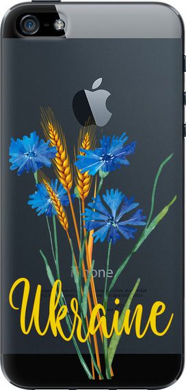 Чехол на iPhone 5 Ukraine v2 "5445u-18-17620"