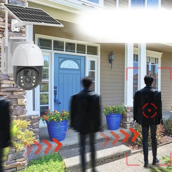 Вулична IP камера з нічним баченням XPRO v380 pro solar (234568853_1568) | Зображення 7