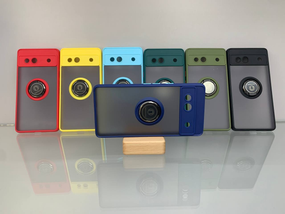 Чохол накладка для Google Pixel 7A Goospery Ring Magnet синій