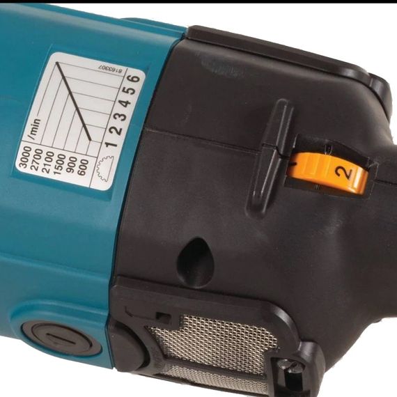 Шліфмашина полірувальна Makita 9237CB (1200 Вт, 165/180 мм, 600-3200 хв-1) | Зображення 7