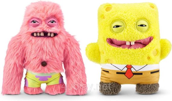М'яка іграшка Фуглер Губка Боб Квадратні Штани 23 см Fuggler SpongeBob Squarepants by Zuru | Зображення 4
