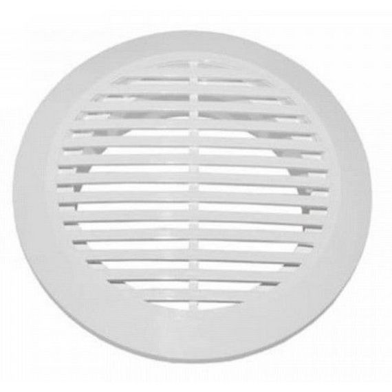 Вентиляційна решітка airRoxy AOzS 100 100 мм біла арт.02-146