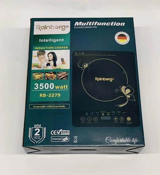 Настільна індукційна плита Rainberg RB-2279 LED-дисплей 3500w