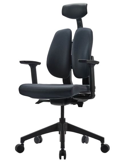 Кресло офисное DUOREST D2 blackgray ортопедическое | Зображення 2