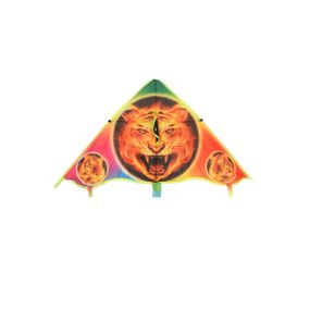 Воздушный змей M 2981 с хвостом 120см Тигр