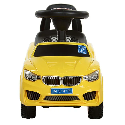 Каталка-толокар Bambi M 3147B-6 Жовтий музичний | Зображення 1