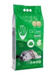 Наповнювач для котячого туалету Van Cat Super Premium Aloe Vera Бентонітовий комкуючий 10 кг (12 л). 10 кг